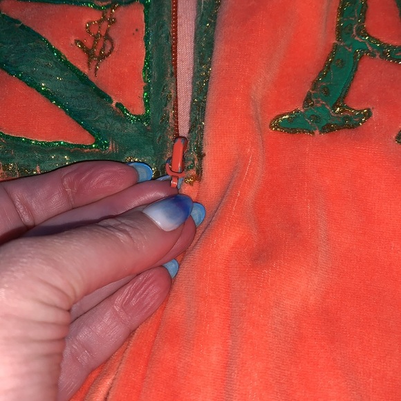 Vintage Crush hand painted hoodie jogging suit - Picture 9 of 9